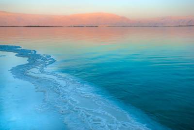 Desierto y mar en Jordania